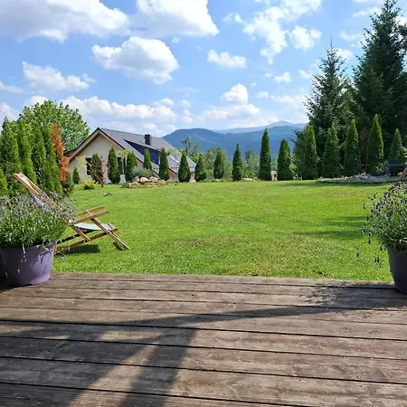 Dom Ukromki Z Kominkiem I Widokiem Na Sniezke Sosnówka