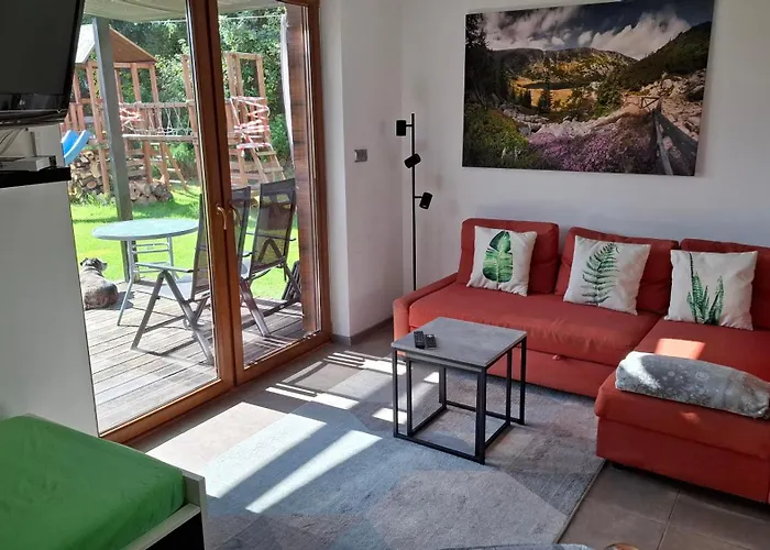 Dom Ukromki Z Kominkiem I Widokiem Na Sniezke *