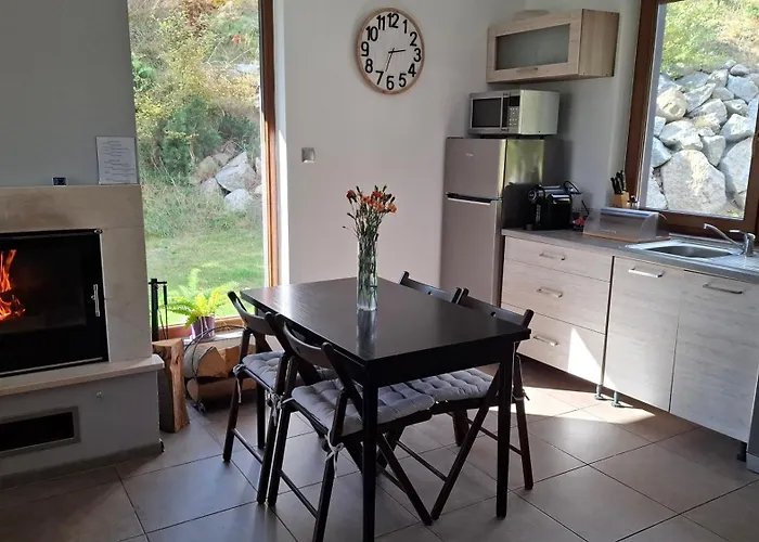 Dom Ukromki Z Kominkiem I Widokiem Na Sniezke